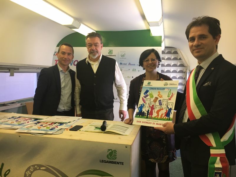 Premiazione Reg. Lombardia Comuni Ricicloni di Mantova